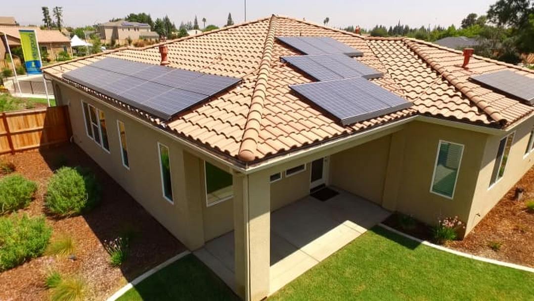 home with solar